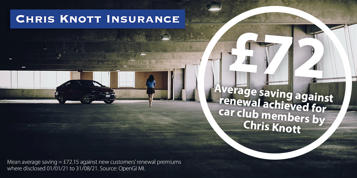 Request a car insurance quote from Chris Knott Insurance